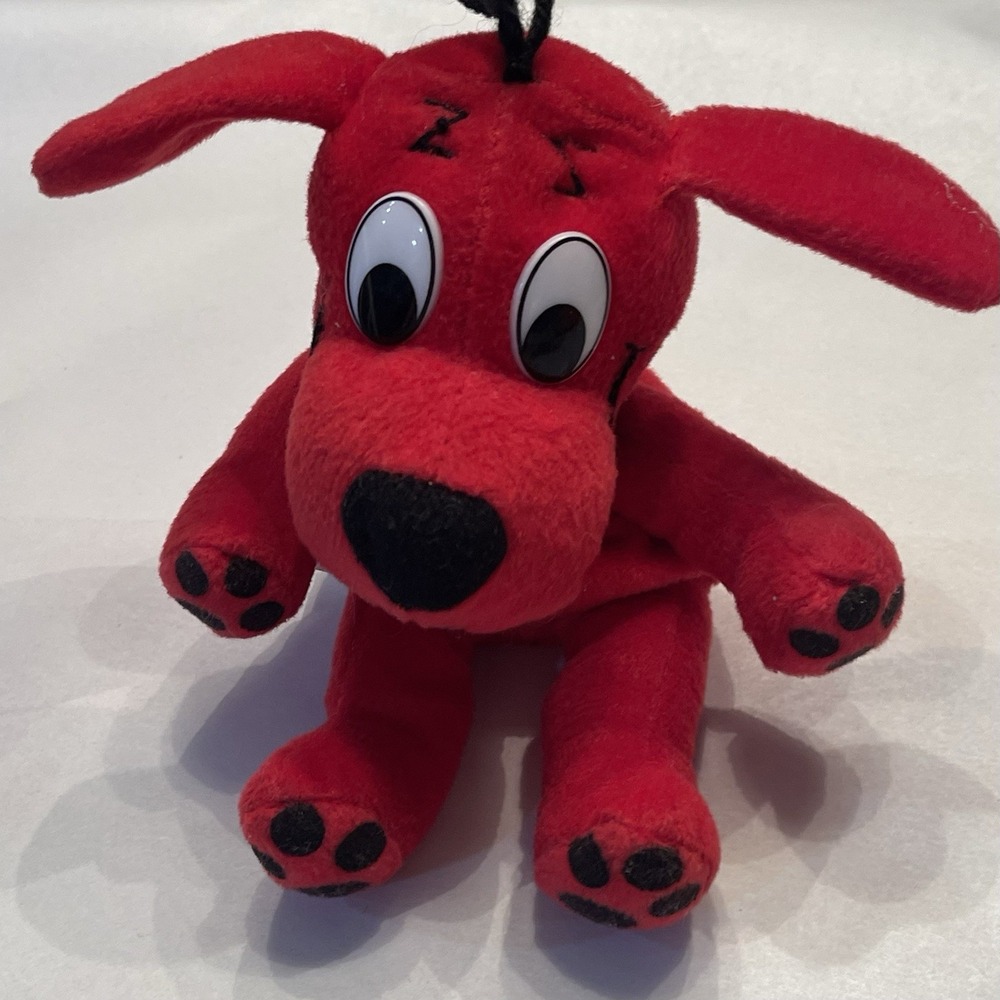 Clifford The Big Red Dog 9" Plush Stuffed Animal‎ Nanco Scholastic 2006 Vintage